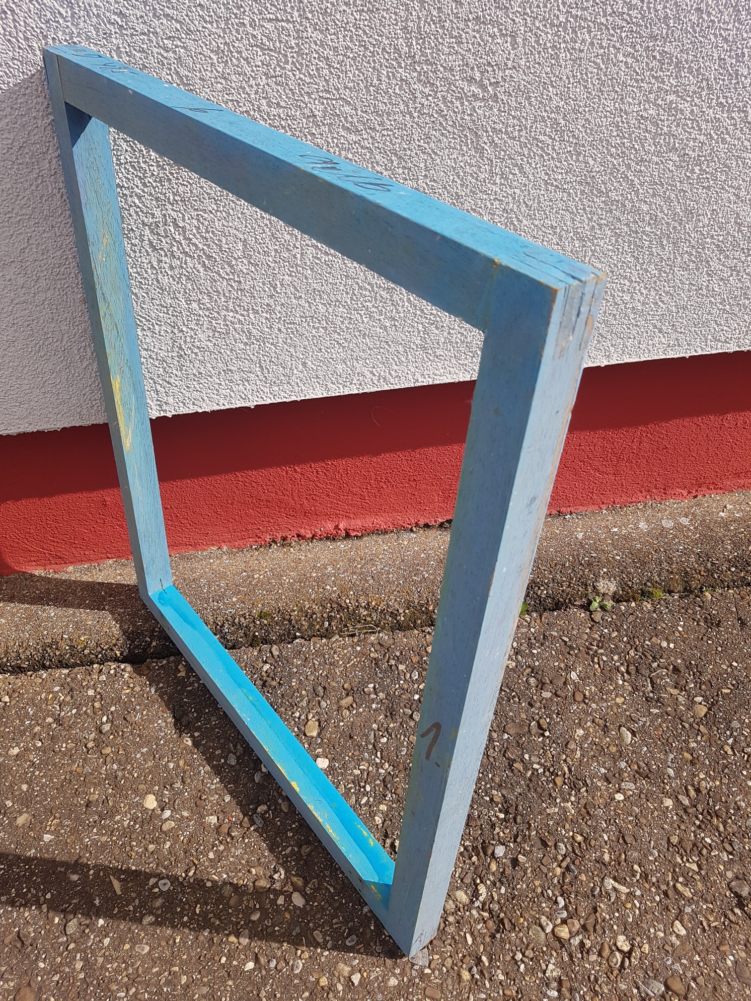 Holz und Alu-Schablonen -gebraucht-