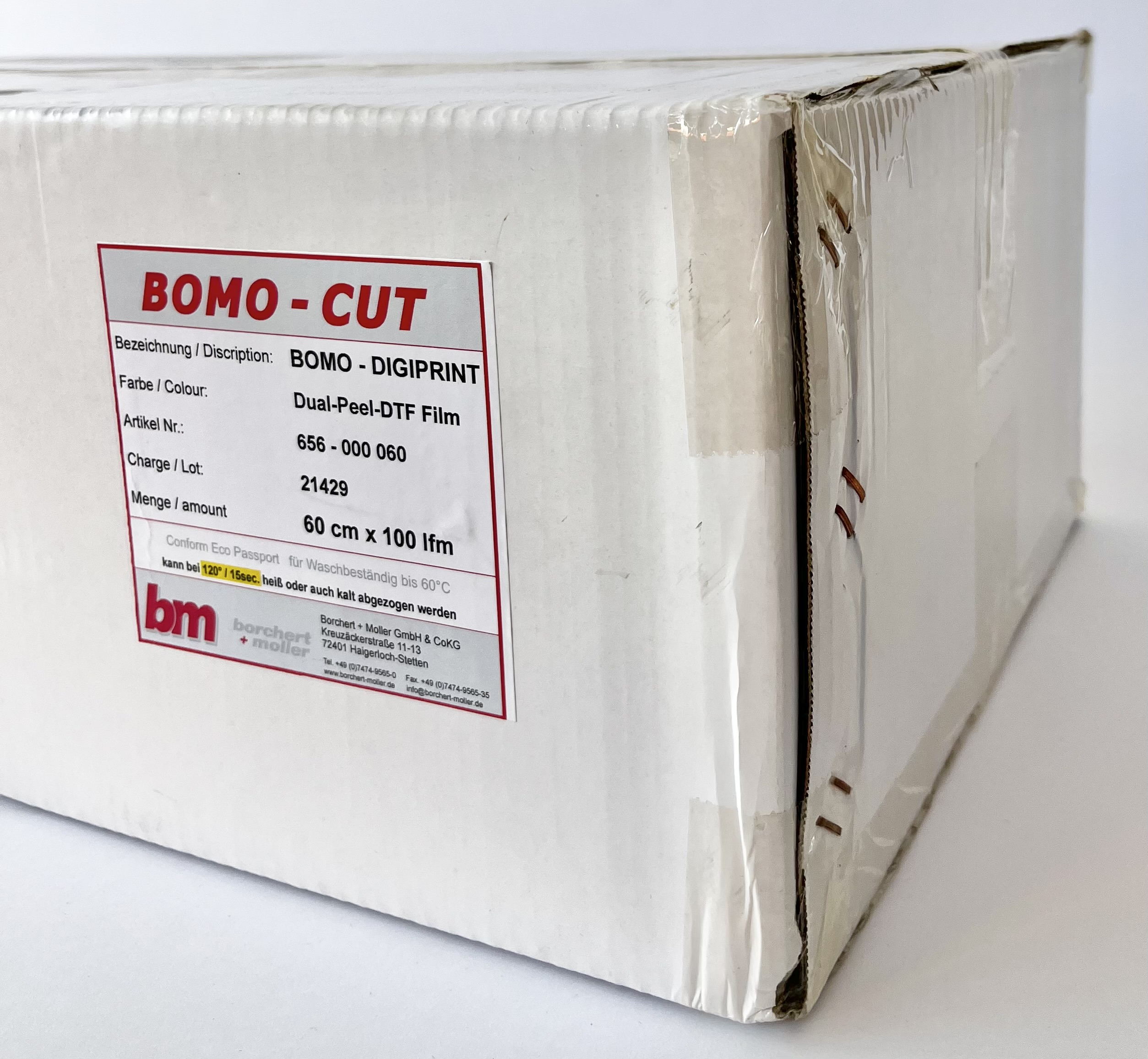 Bomo-Digiprint DTF Film Dual Peel